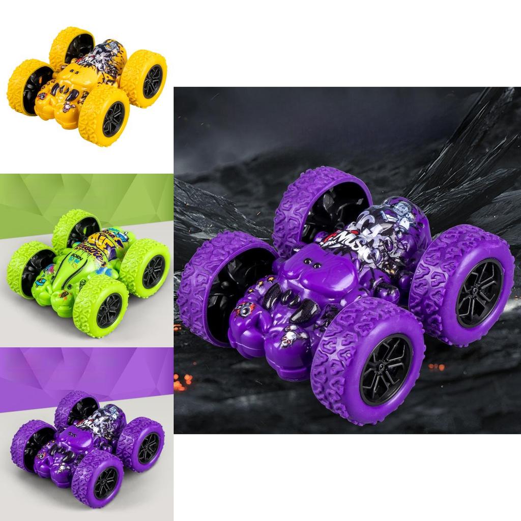 Inertia Doublesided Offroad Stunt Car Toy For Kids Ages 0 To 6