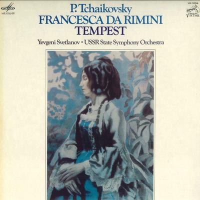 LP Record EVGENY SVETLANOV, SOVIET STATE SYMP - Tchaikovsky: Fantasia "Francesca Da VIC5054 VICTOR Japan Classical Used