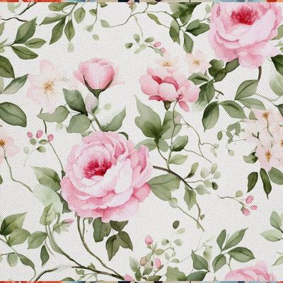 Outdoor Dekostoffe Oxford - Motiv Blumen I Dx5309