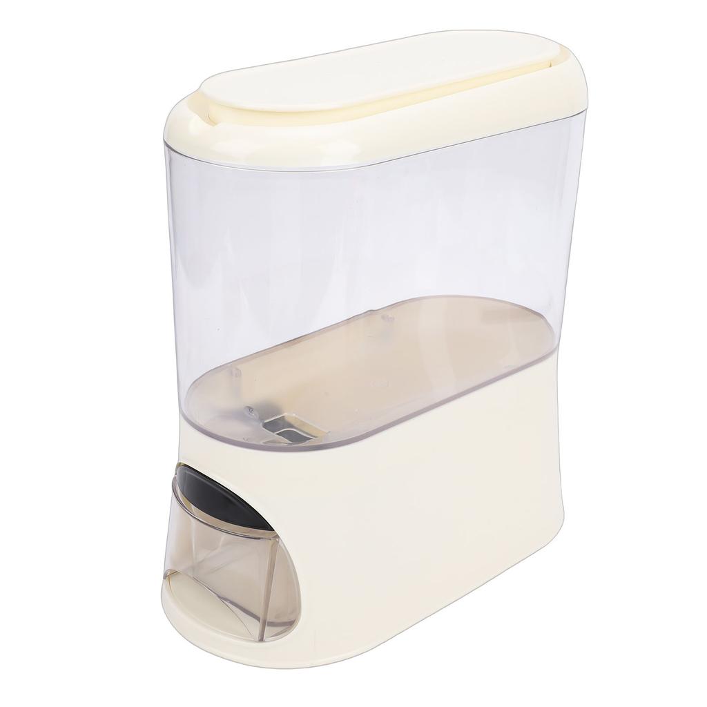 Rice Dispenser Multifunctional 3L Sealed Rice Storage Container with Detachable Lid Measuring Cup for Beans Grains Dry Food
