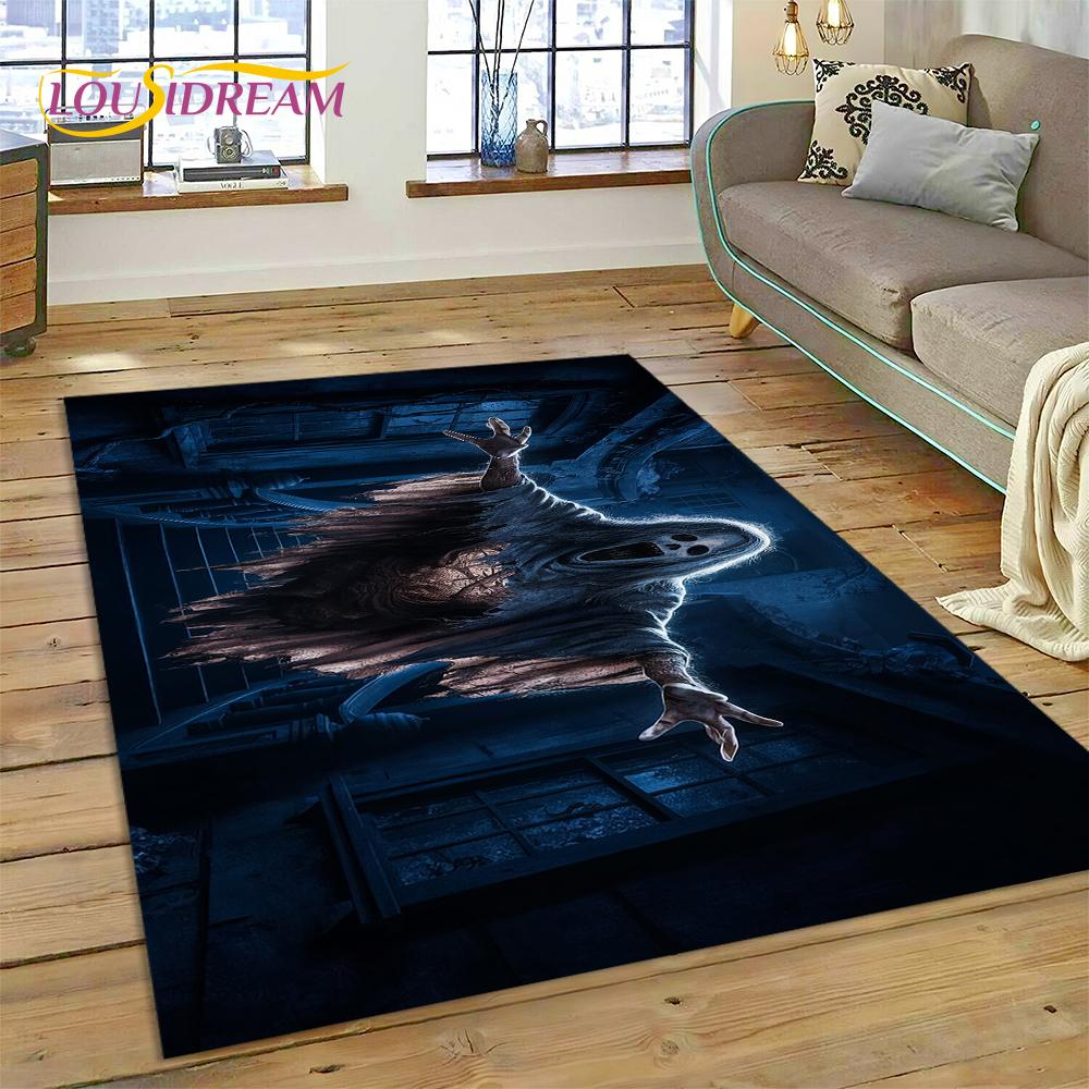 New Gothic Horror Character Skull Ghost Spirit Carpet Rug for Bedroom Living Room Home Sofa Decoration,kids Decor Floor Mat