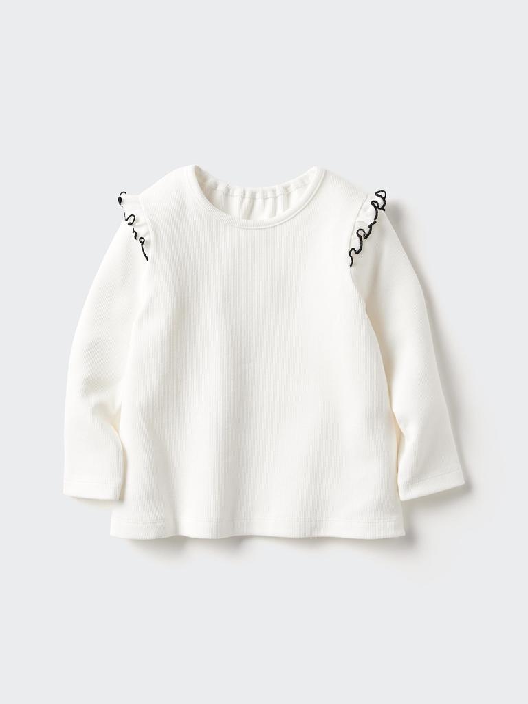 Uniqlo BT Crew Neck T  Long Sleeve  Frill