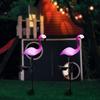 Solar LED Flamingo Garden Stake Light - Outdoor Lawn and Courtyard Decoration