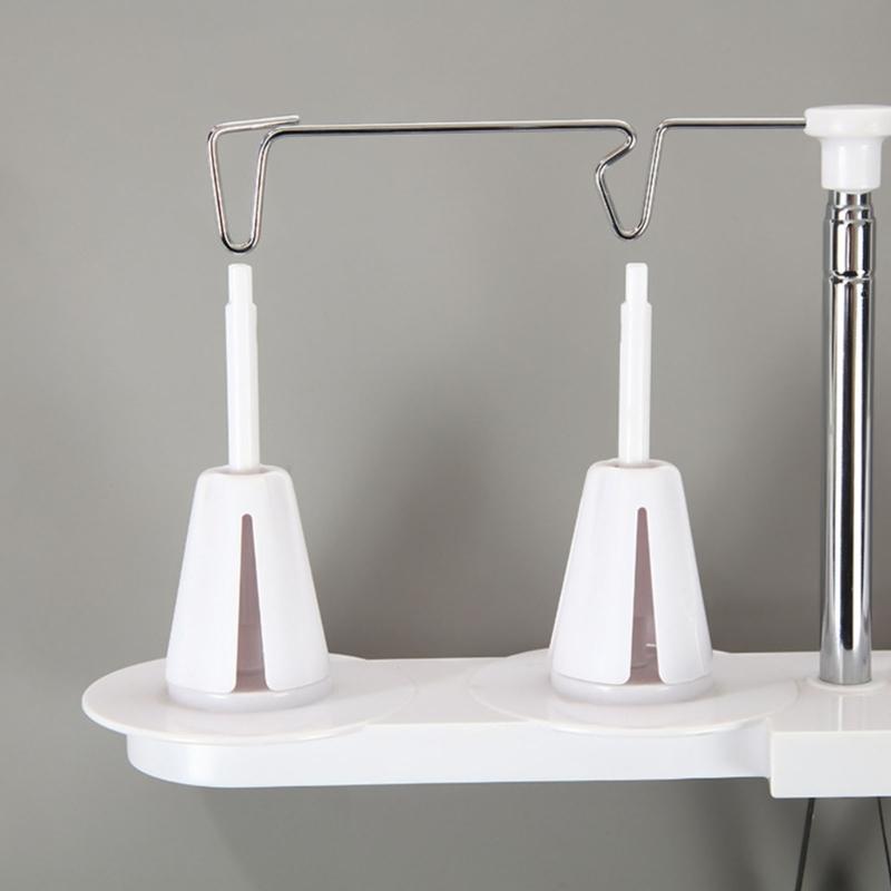 Multipurpose 4 Spools Holder Stand Household Sewing Machine Thread Spool Organiser for Fabric Tailoring Dressmaking