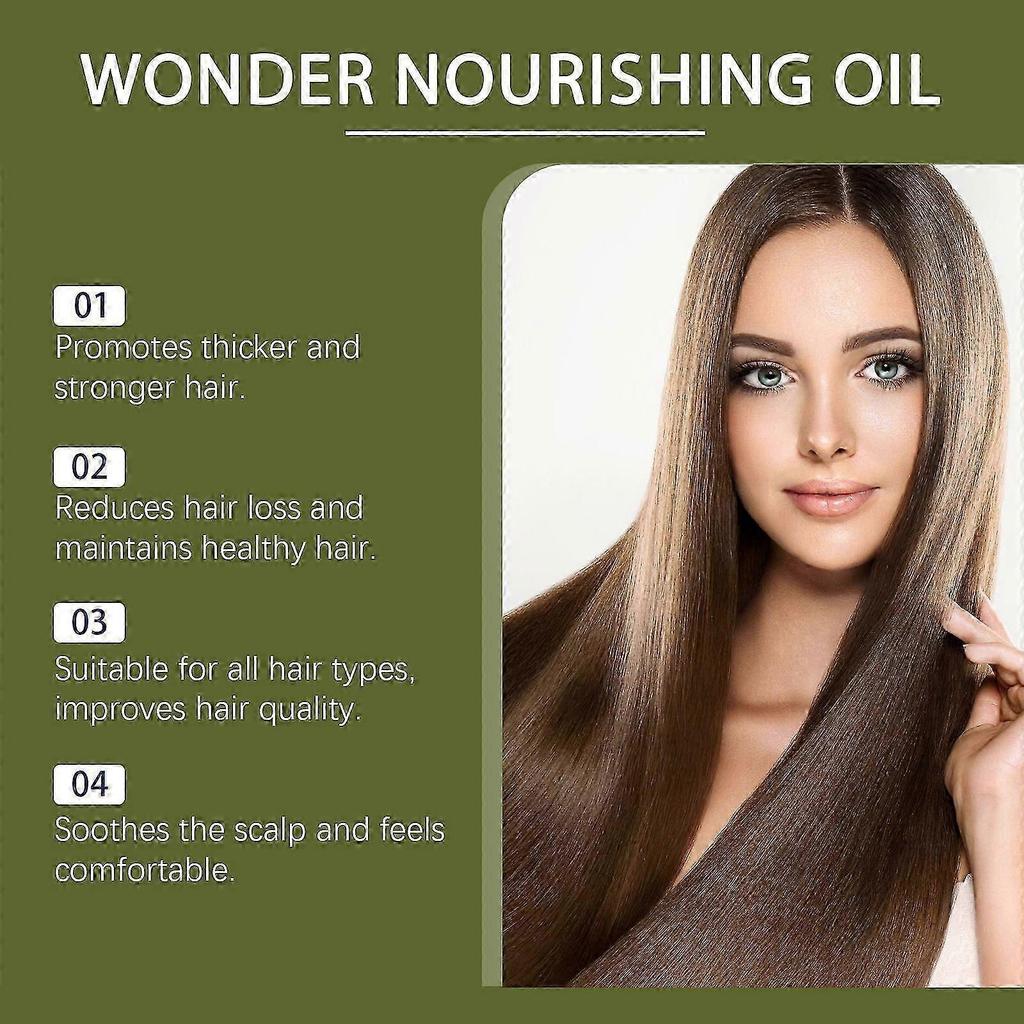 120ml Dry Scalp Hair Treatments Oil Nourishing Thin Hair Scalp Oil for All Hair Types