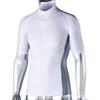 Otafuku Gloves Body Tough Cooling Power Stretch Short Sleeve High Shirt, Neck, Medium, White, JW-620