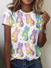 Summer Cute Cartoon Cat T-Shirts Animal 3D Print Women Men Short Sleeve Round Neck T Shirt Tees Harajuku Y2K Top Female Clothing