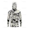 Men Women Quick Dry UV Protection Hooded Long Sleeve Fishing Shirt Breathable Outdoor Sport Cycling Jersey