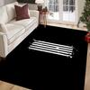 Bold Design: Big Bang Symbolism Carpet Floor Mats Living Room and Bedroom Mats Protective Pad Fashion Room