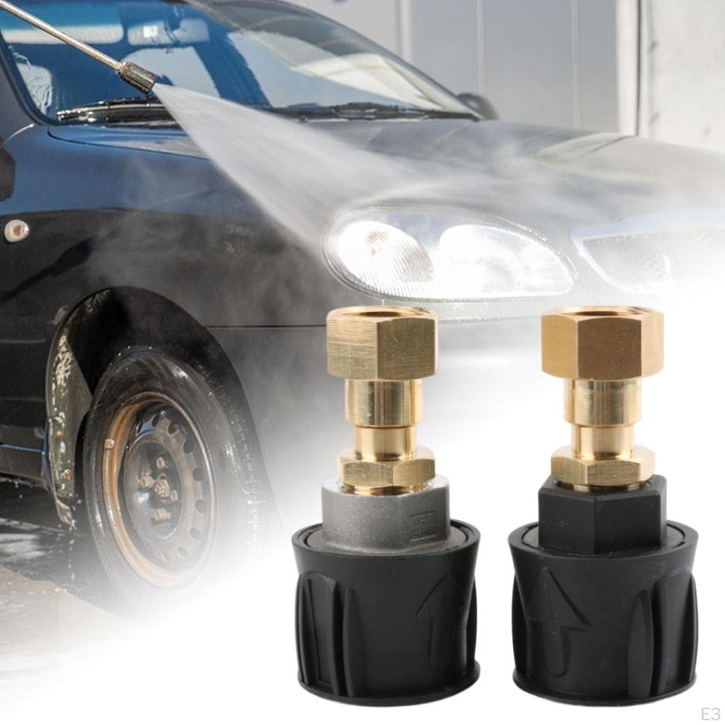 High Pressure Washer Adapter 360° Rotation M22*1.5mm Hose Convert for K Series