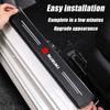 Car Anti-skid and Anti-scratch of Carbon Fiber Threshold Strip for Suzuki Swift Jimny Grand Vitara SX4 Samurai Spacia Liana Car