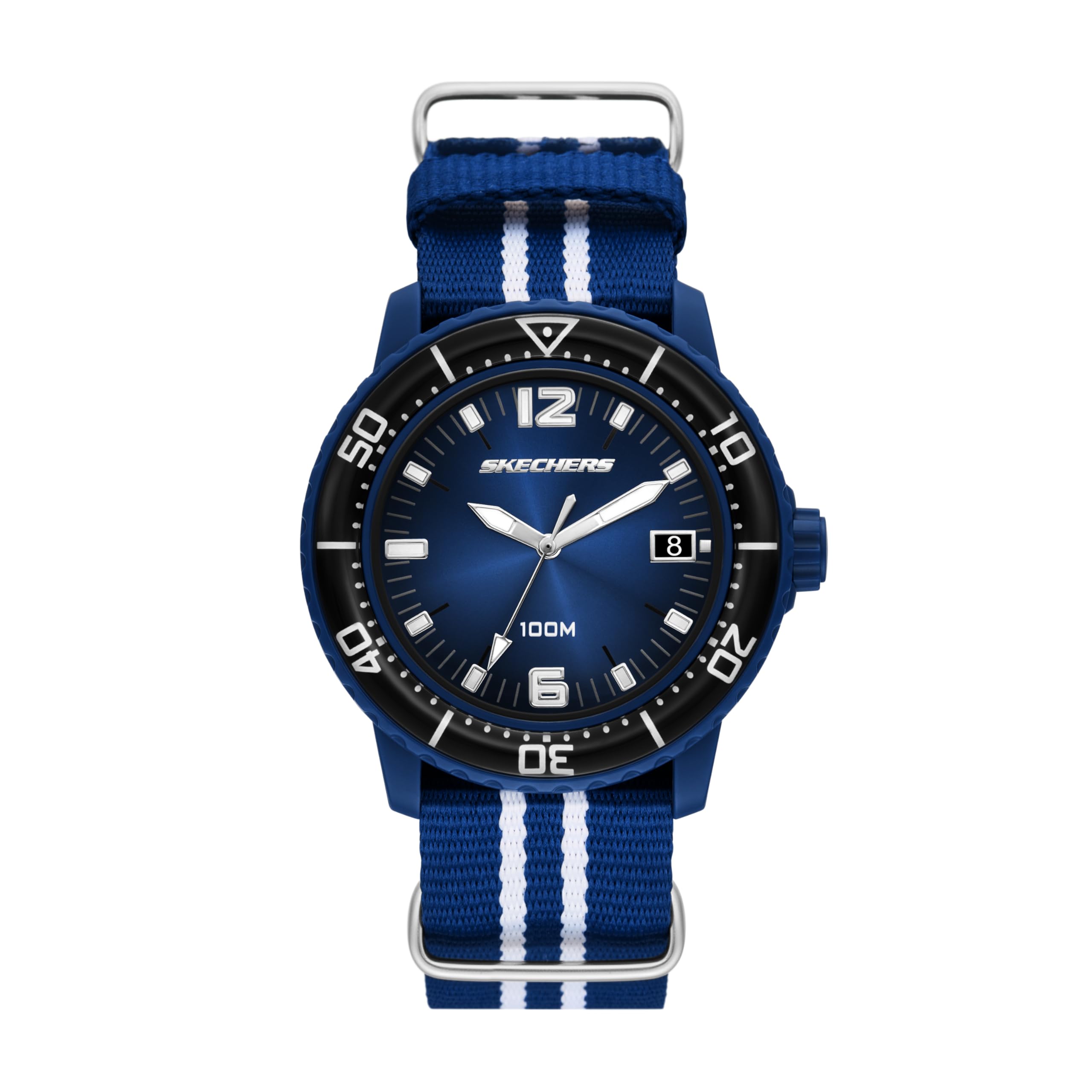 Skechers Analog Nylon Watch SR5292 Men s синий