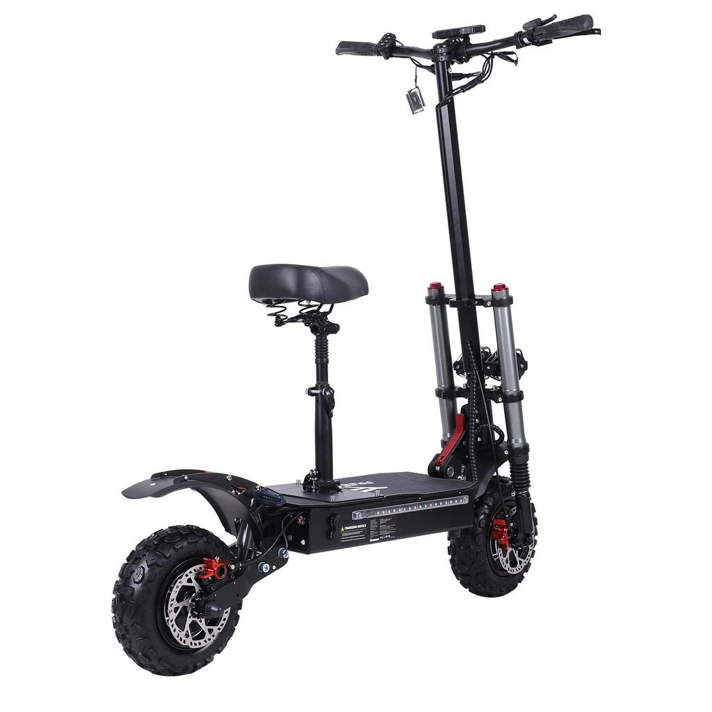 FREEBOY J30MAX 11" Electric Scooter Powerful Motor 3000W*2 Battery 60V38AH Hydraulic Brakes High-Performance E-Scooter