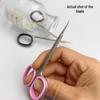 Professional Eagle Beak Manicure Set: Stainless Steel Dead Skin Cuticle Scissors with Extended 6-Sided Blade