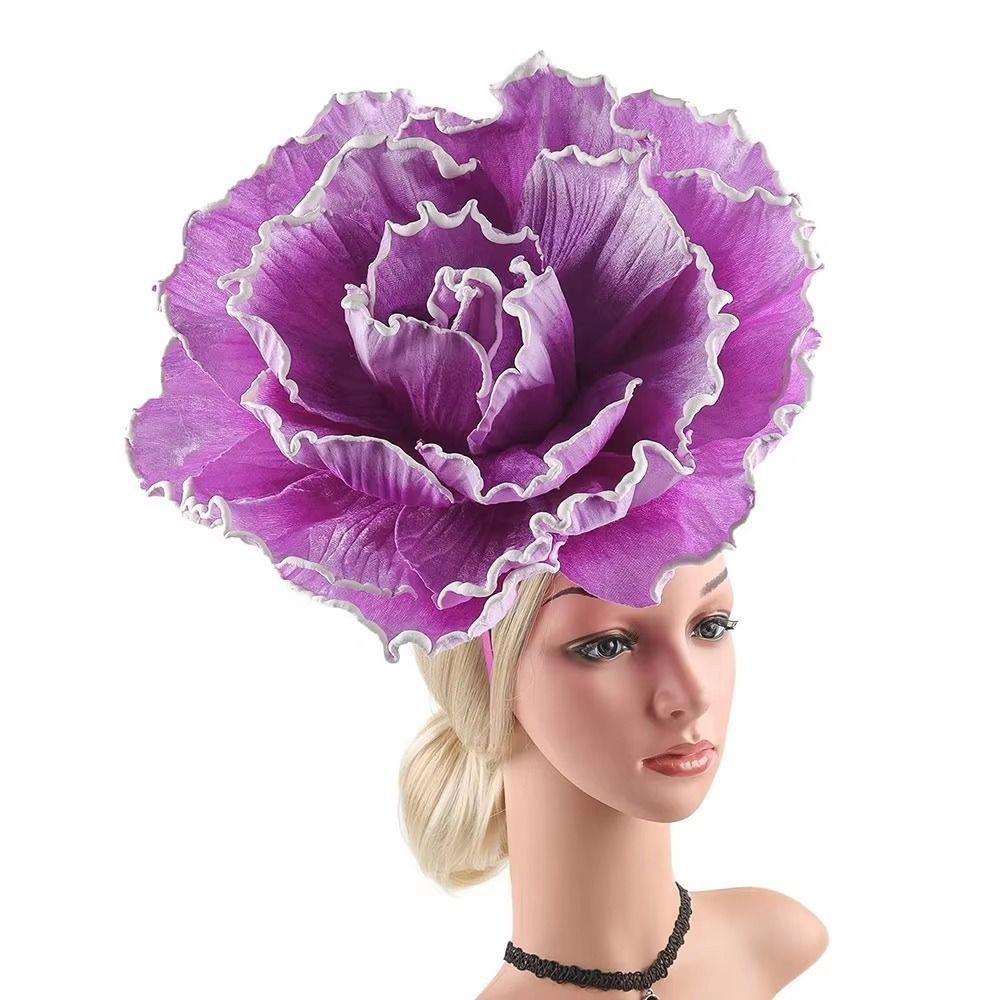 Exquisite Vintage Fascinator Hat Elegant Masquerade Hair Band Photography