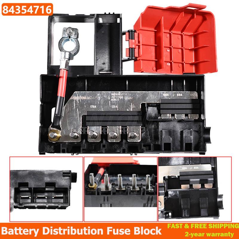 Battery Distribution Fuse Block 84354716 For Chevrolet Suburban Silverado GMC Cadillac 2015- 23190334 23150676 22985570