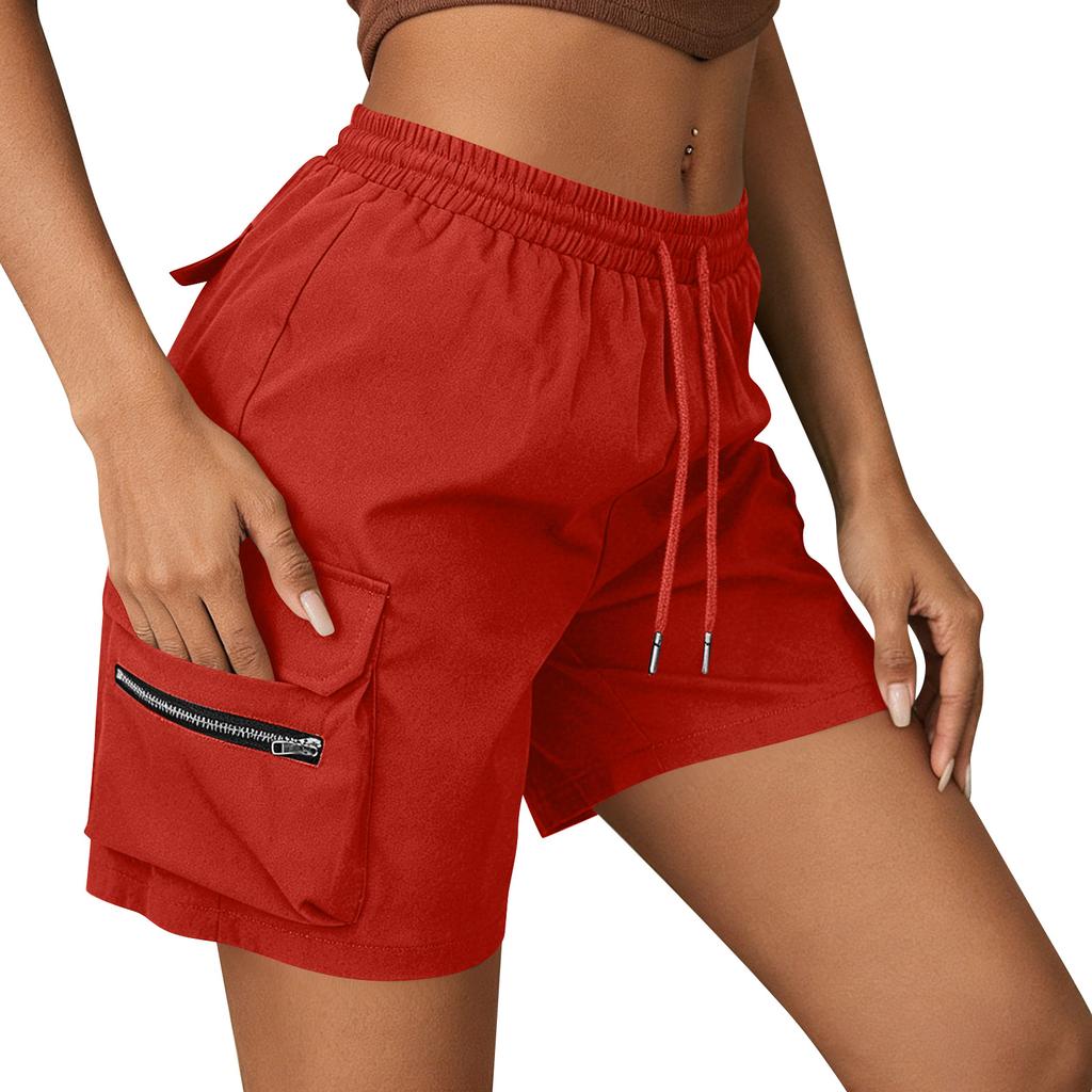 Women's Casual, Loose, -color Shorts