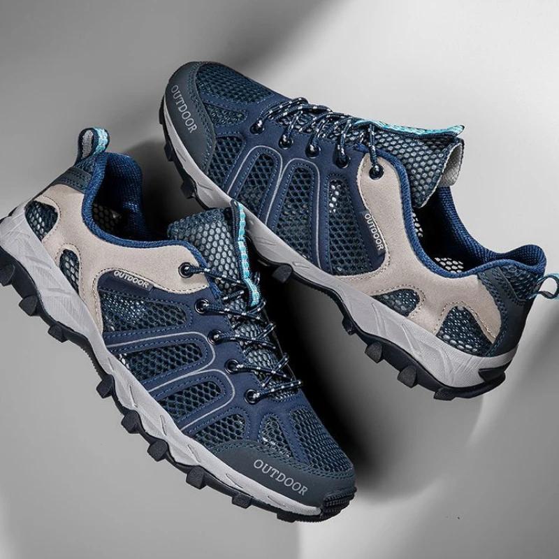 Walking Man Casual Sneaker Spring And Autumn Shoes For Men Hiking Trekking Unisex Cheap Clearance Korean Style Comfortable On