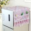 General New Refrigerator Dust Cover Washing Machine Cover Towel Thickened Dust-proof Refrigerator Cover