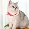 Pet Saliva Towel Four Seasons Cute Knitted Pet Scarf Dog Bib Cat Jewelry Pet Supplies Dog Bow Tie Dog Hair Accessories Chien