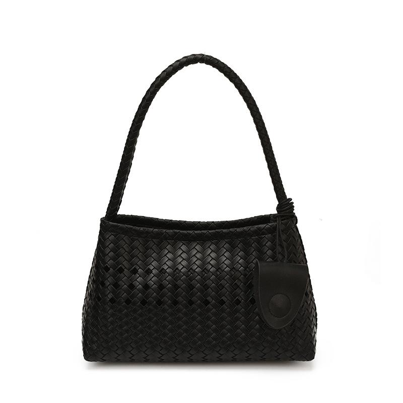 Weave Pattern Small Bag, Crossbody Bag, High-profile Appearance, Hollow Shoulder Strap, Single Shoulder Bag