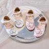 Girls' Summer Heart & Star Sandals: Closed-Toe, Soft Sole Princess Shoes for Ages 1-12