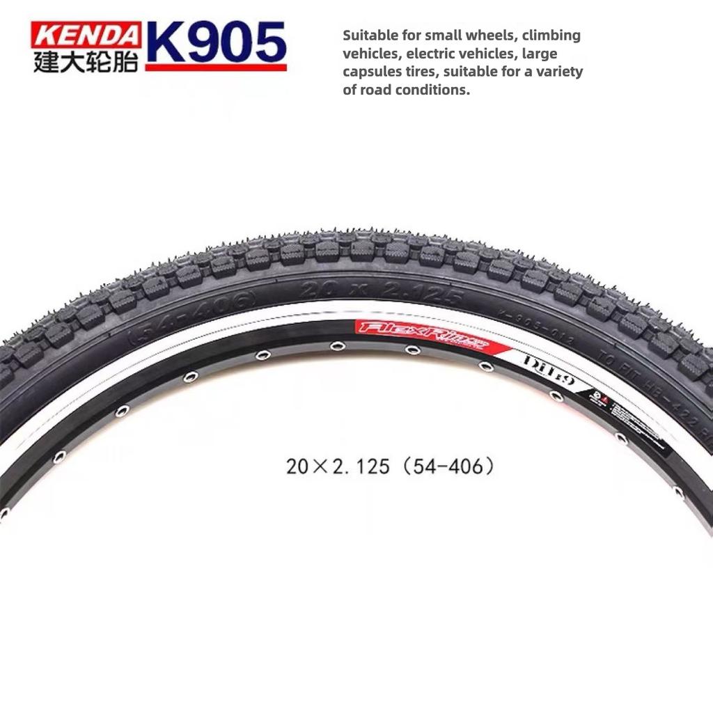 Kenda 20 24 26inch *1.75 1.95 2.125 2.3 K905 Mountain Bike Dirt Racing BMX Performance Tire