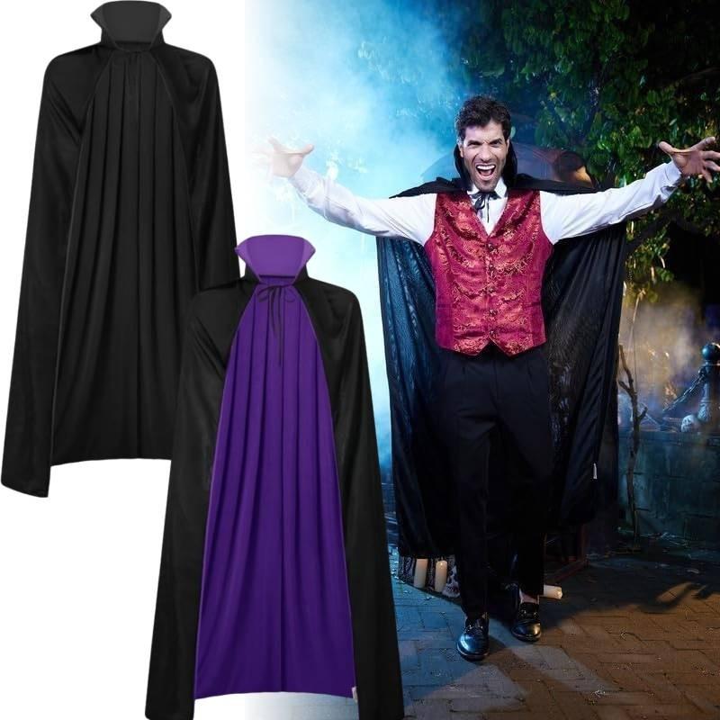 Halloween High Vampire Collar Cloak Cosplay Costume Witch Cos Party Perform