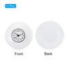 Uxcell Wall Clock, Mini Cute Bathroom Kitchen Mirror Suction Wall Clock Waterproof Quartz Clocks for Shower Home Decoration