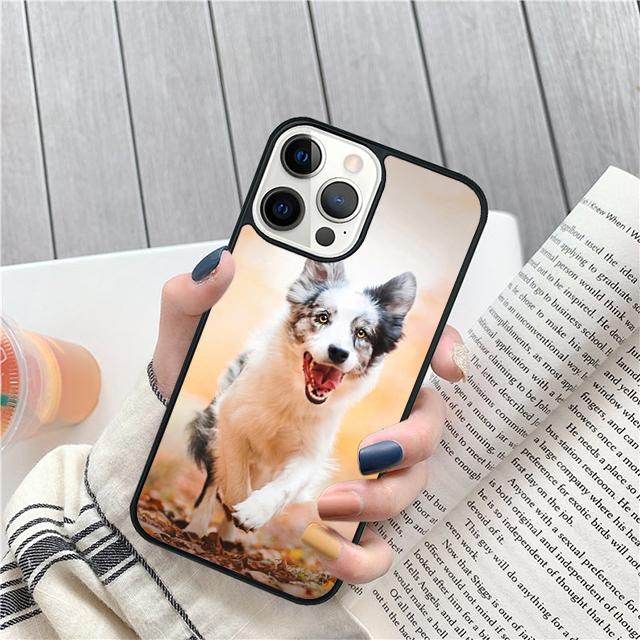 Australian Shepherd Puppy Dog Phone Case Cover For iPhone 17 Air 15 16 Pro Max 14 13 12 11 Pro Max Plus Coque