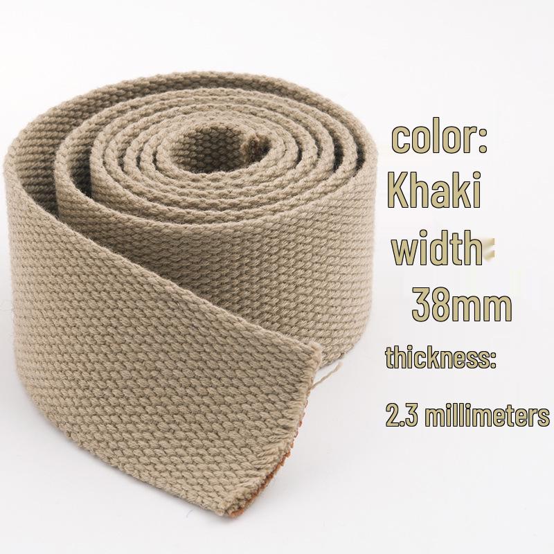 3.8cm Colored Polyester Cotton Webbing for Bags & Clothing - Edging Tape & Shoulder Strap Ribbon
