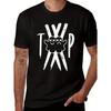 Herren Twin Paranormal Merch Anime T-Shirt Lustig TP Buchstaben Und Charaktere Grafik-T-Shirt, Schwarz Und Retro Popkultur Shirt, Locker Geschnitten Kurzarm,