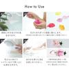 Soap Flower Bath Set in Fresh and Perfect for Gift Thank You and Product 840166 Q-FLA Additives, 12-Flower Pink, Rabbit, Salmon, Arrangements,