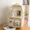 Schoolbag1011 Korean version of the new high-value, fresh, sweet and cute star pain bag, light backpack for junior high school students