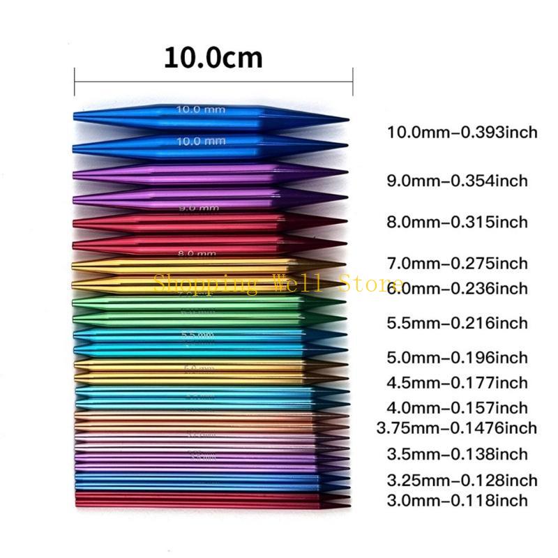 KX4B DIY Sweater Knitting Kits Interchangeable Circular Knitting Needle Tool Round Knitting Needle Knitting Kits to Beginner CN