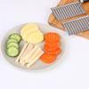 2Pcs Stainless Steel Potato Cutter Chopper Vegetable Fruit Crinkle Corrugated Slicer Egg Salad Ingredient Cutter Kitchen Gadget