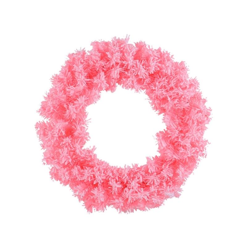 40cm/50cm Christmas Artificial Wreath Door Hanging Simulation Garlands for Inviting Holiday Christmas Setting Decors