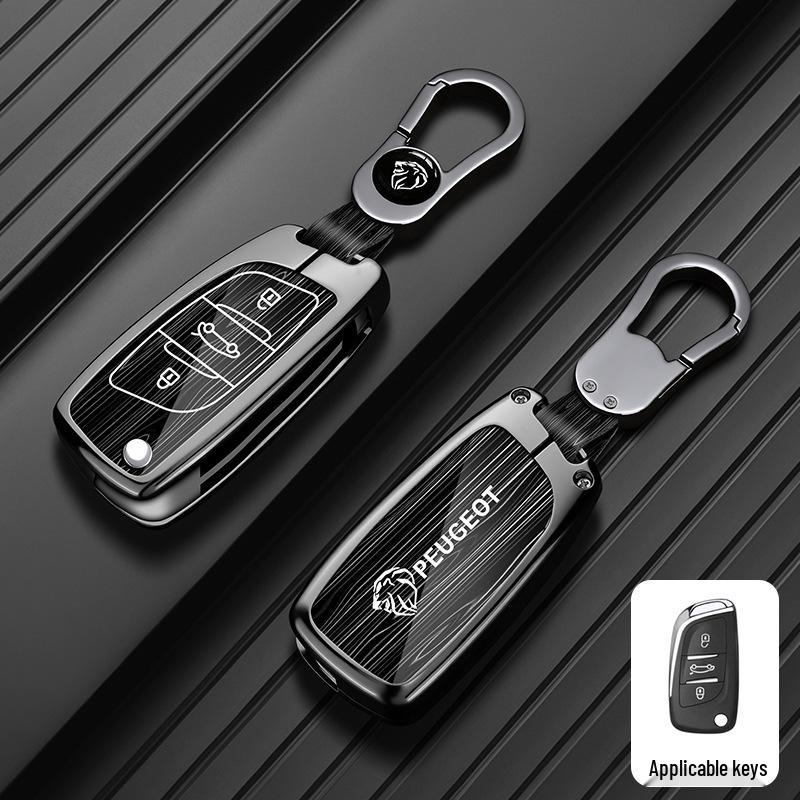 Peugeot 308/4008/408/508L/3008/5008/e2008 Key Case with Logo