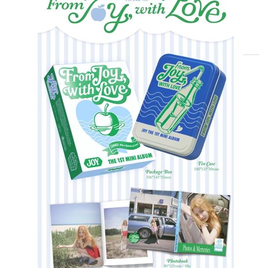 JOY - mini 1st [From JOY, with Love] (Tin Case Ver.) (smart) - Release 2025-08-18