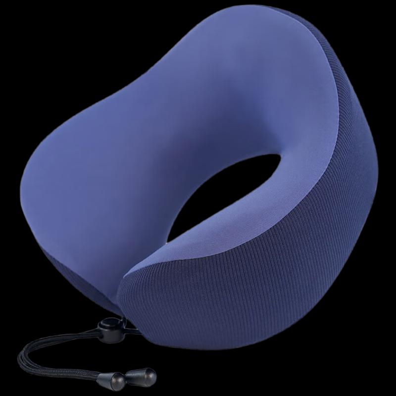 Jiancheng HU1 Memory Foam U-förmiges Reise-Nackenkissen