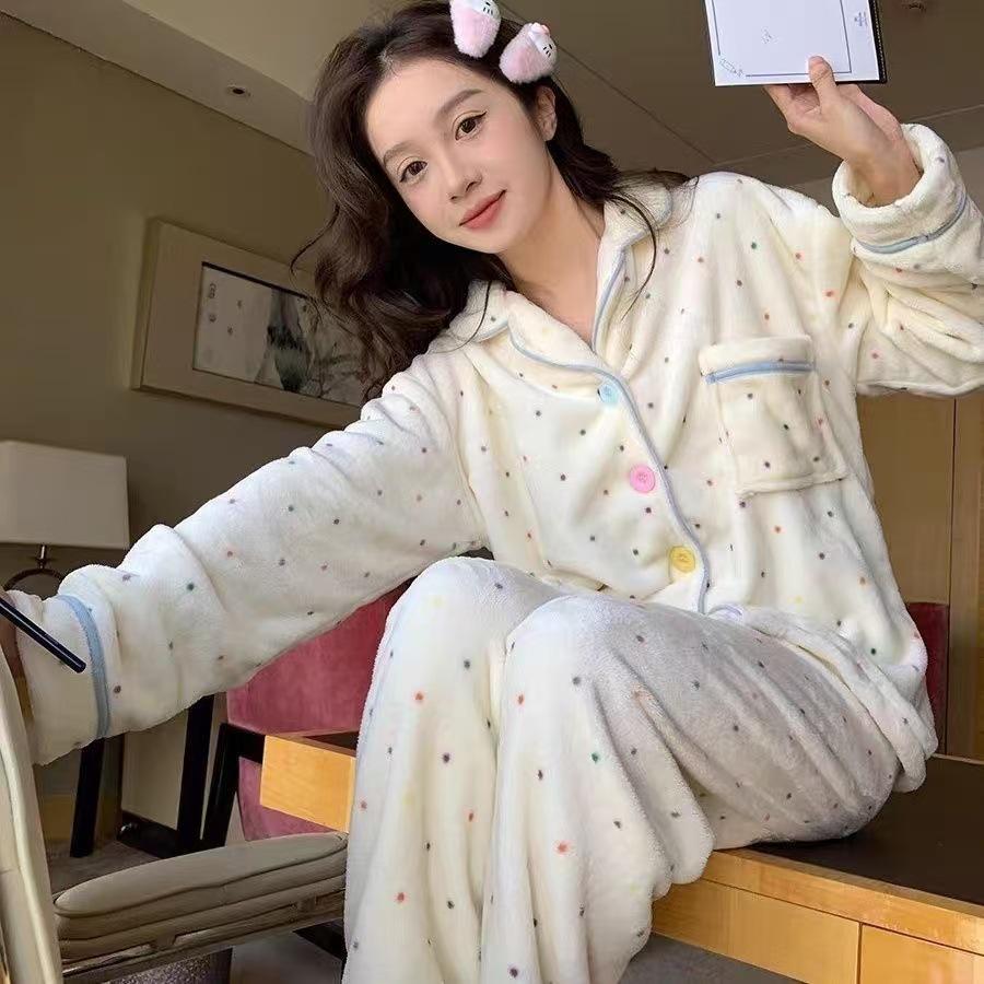 Women's Flannel Fleece Winter Pajamas - Cute, Cozy, Plus Size