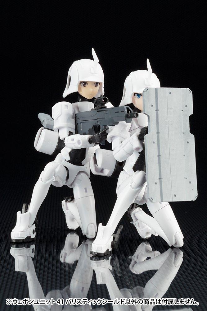KOTOBUKIYA M.S.G Modeling Support Goods Weapon Unit 41 Ballistic Shield, Approx. 60mm Long, Non-Scale Plastic Model