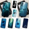 Manta Ray Ocean Animal For Samsung Galaxy A73,31,Note,22,71,53,32,72,41,8,9,52,J7,Soft Black Silicone Cover Case