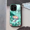 C-Cookie Run K-Kingdom Phone Case For IPhone 17 Air 16 E Pro Max 15 14 13 Mini 12 Pro 11 Max Plus Black Glass Cover
