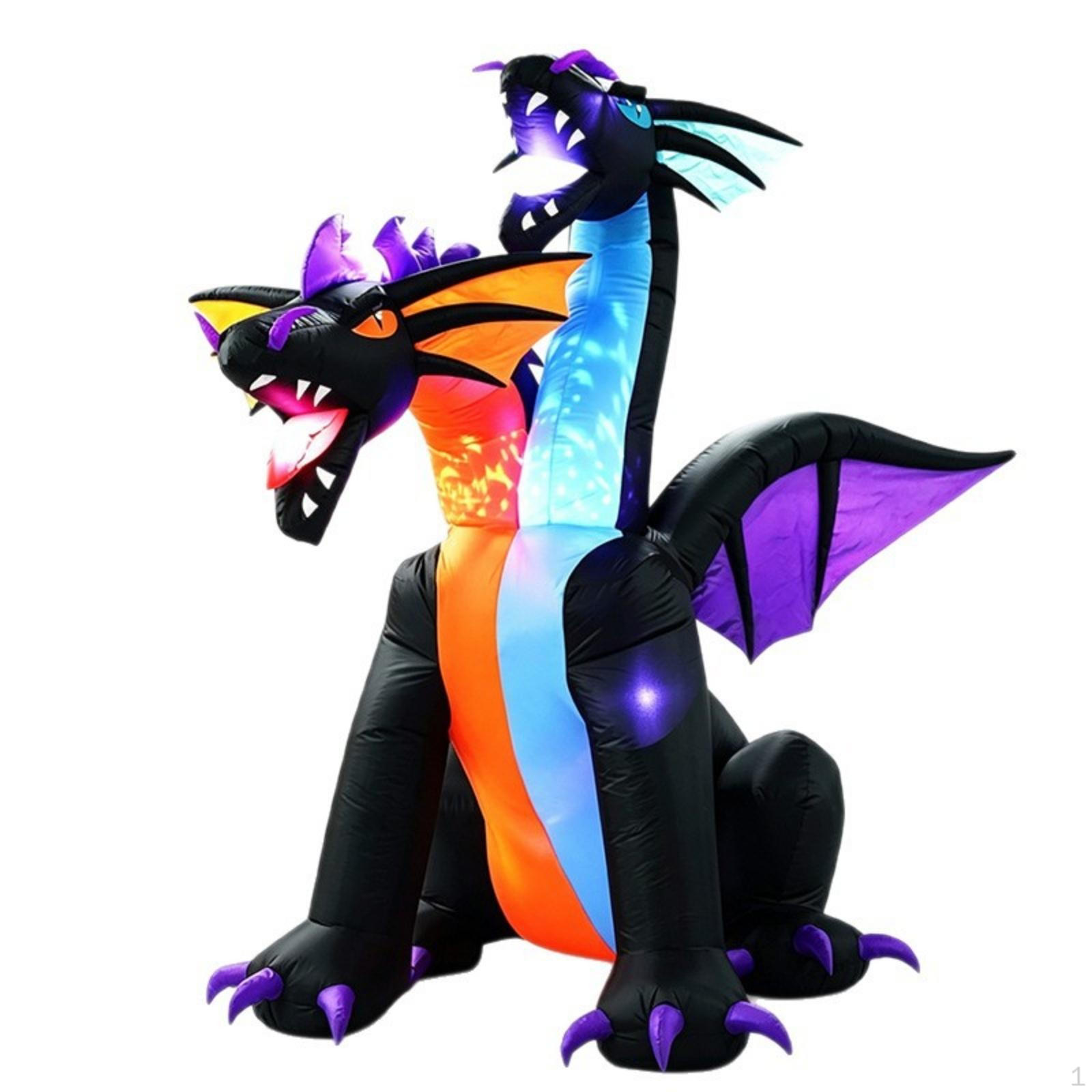 Dragon Inflatable with LED Lights Outdoor