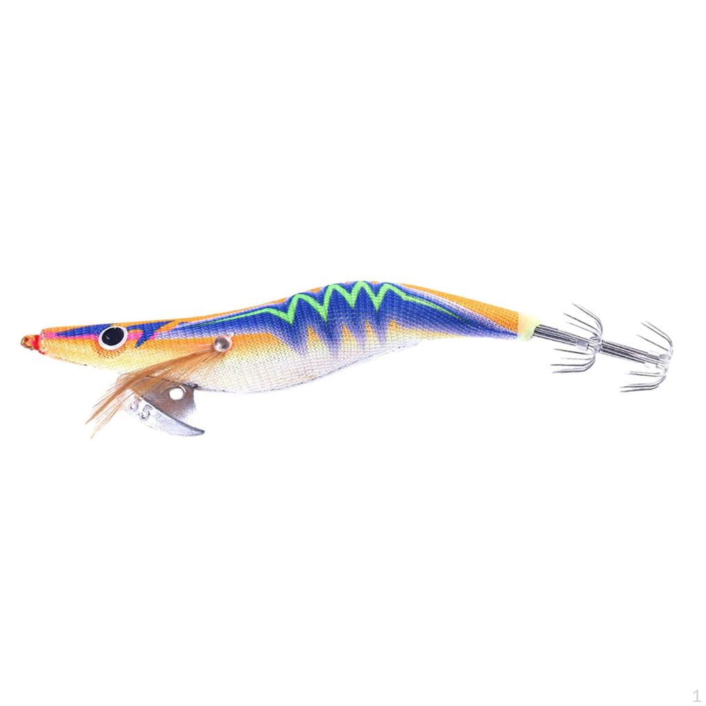 Luminous Squid Jig Hooks Lifelike Lures Fishing Baits
