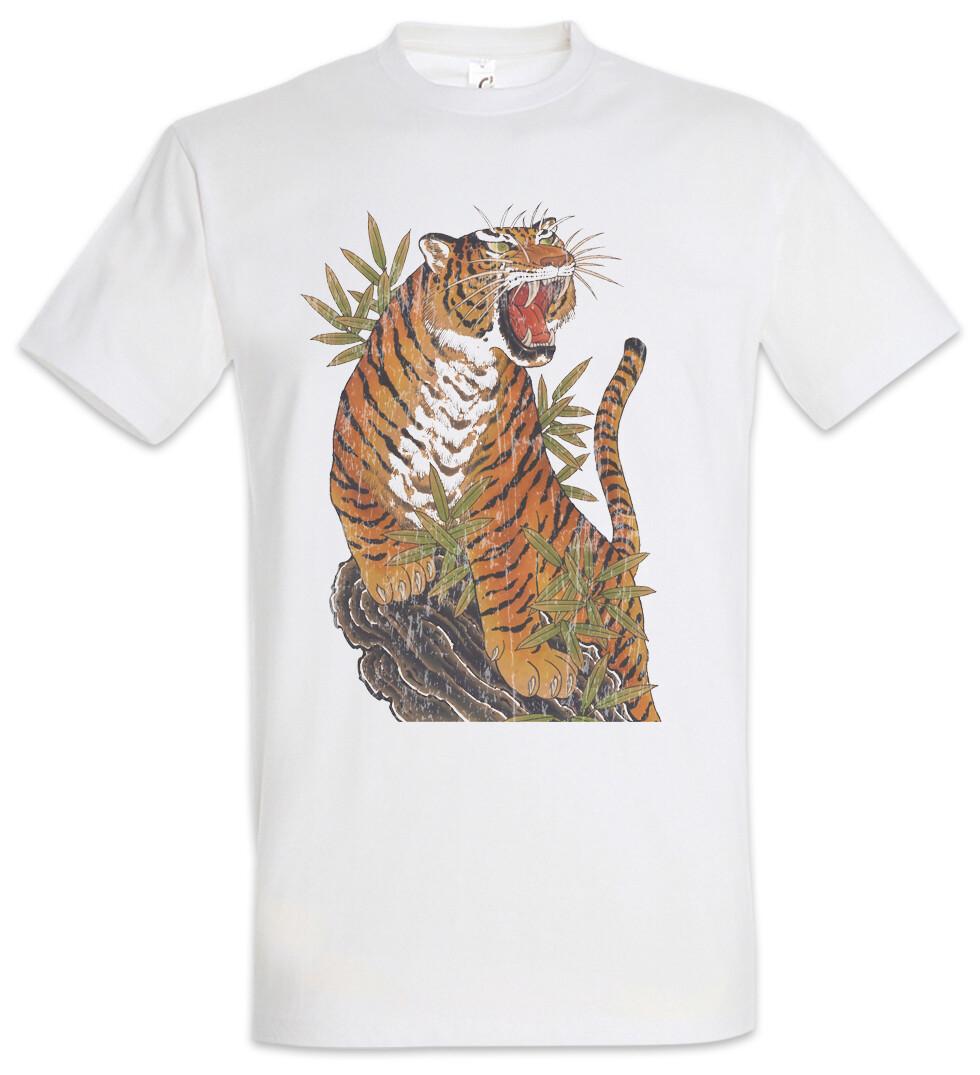 Yak Tiger T-Shirt Asian Chinese Japan Japanese Tiger Tattoo Artist Samurai M