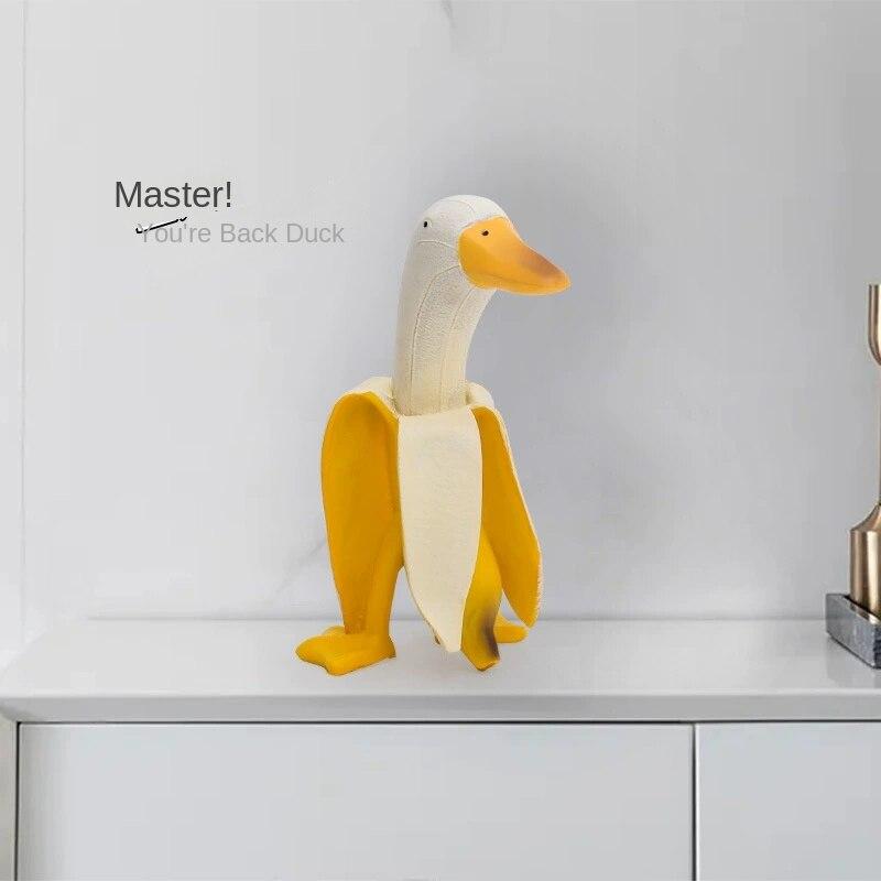 Drăguț Amuzant Creativ Banana Duck Decoratiuni Decoratiuni pentru Casa Decoratiuni Desktop