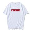 Rosie Album 2024 Tshirts ROSÉ POP Korean Fashion T-shirt High Quality Soft Tee-shirt Casual Womens Clothes Graphic Tee