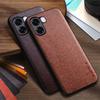 Luxury PU Leather Case for Oppo A6X A6T A6K 4G 5G Business Solid Color Design Phone Cover Soft TPU&Hard PC
